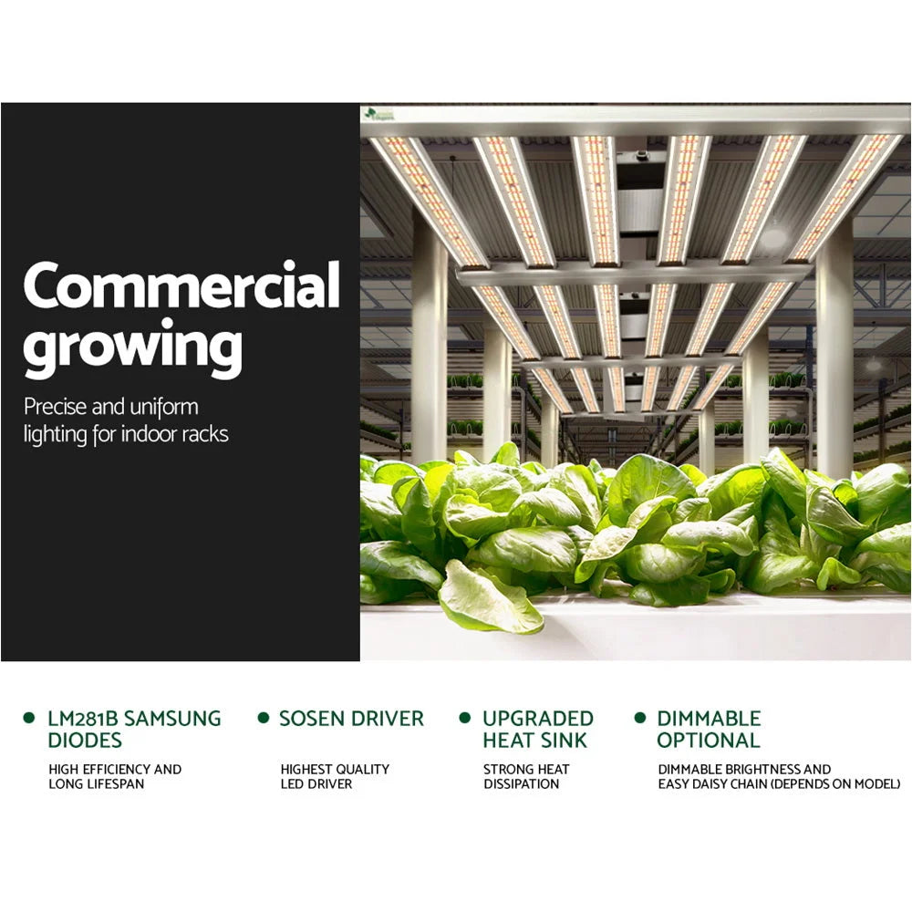 Grow Light LED Full Spectrum 4800W Indoor Plant All Stage