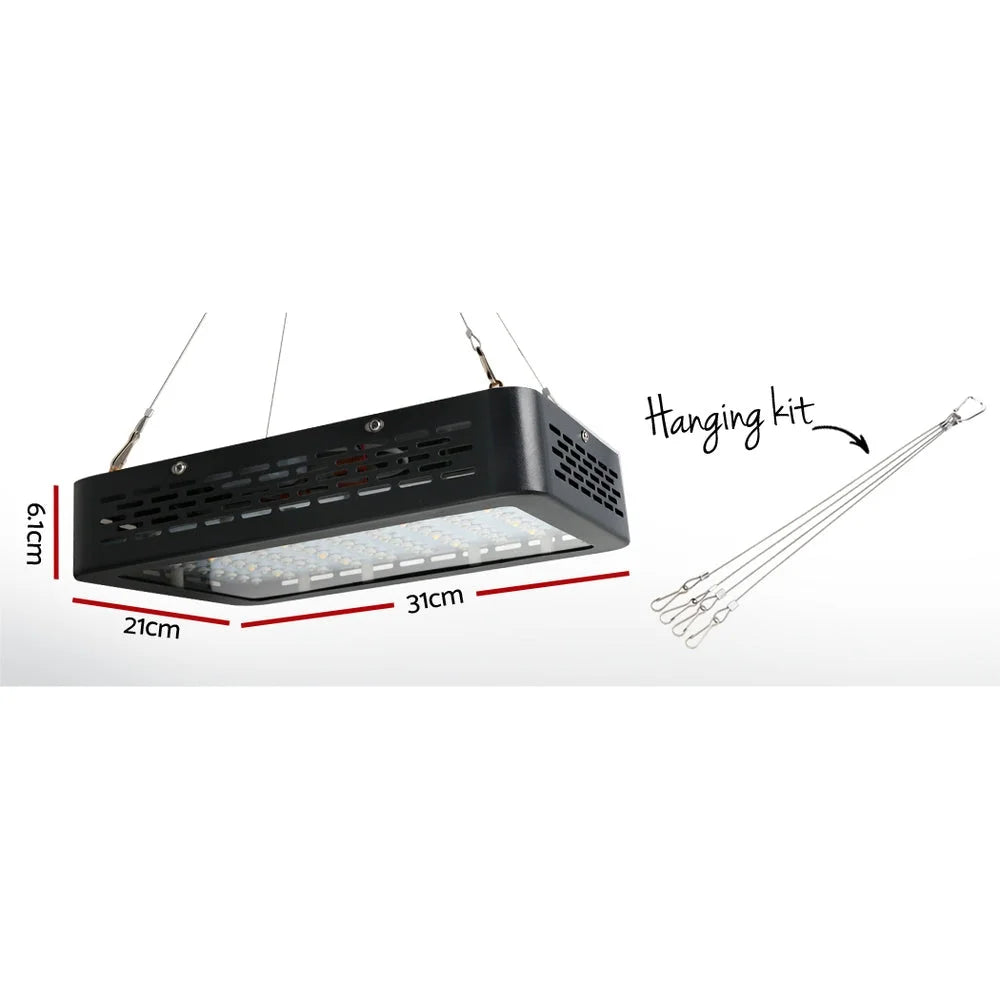 Grow Tent 1000W LED Grow Light 150x150x200cm Mylar 4’’