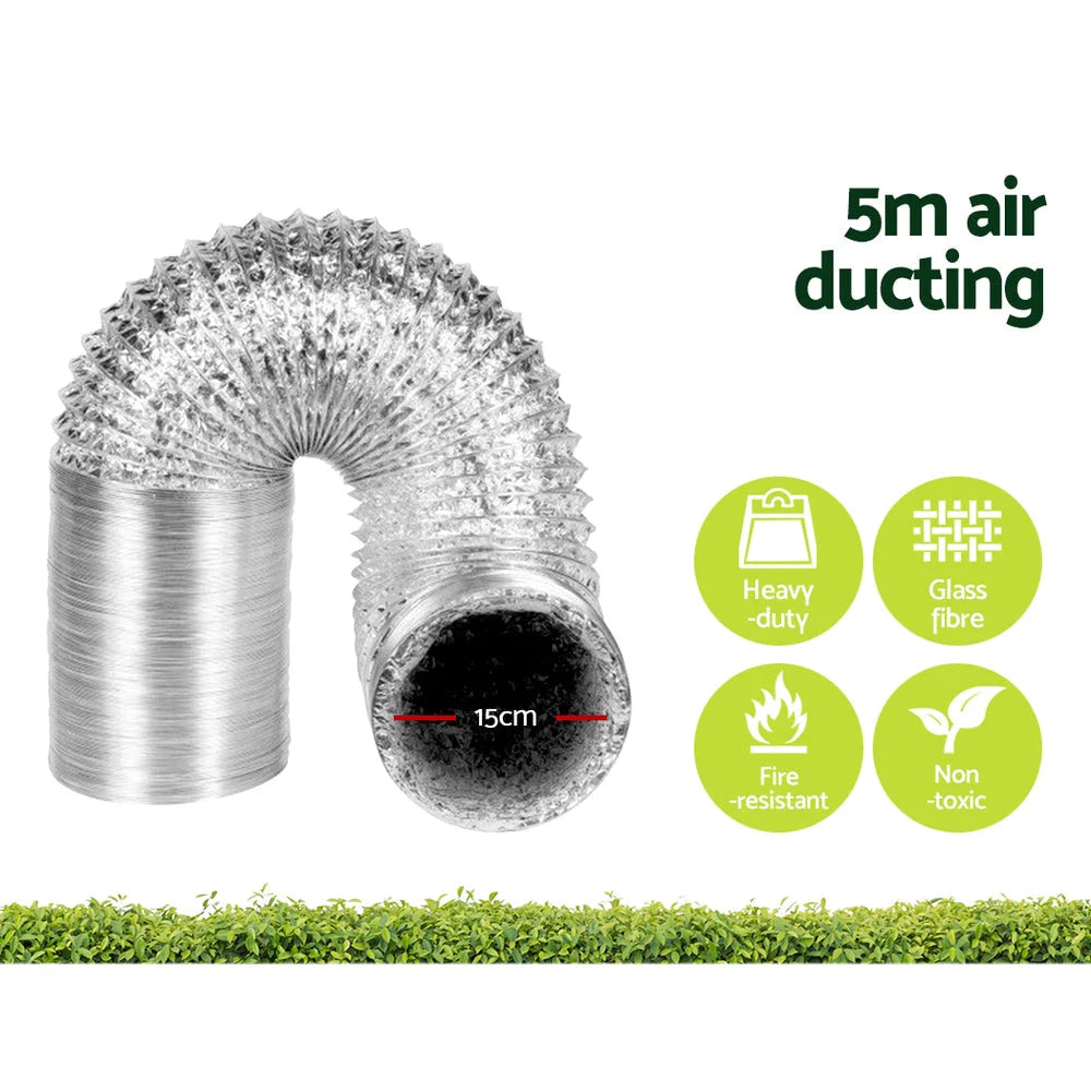 Grow Tent 1000W LED Grow Light 90x90x180cm Mylar with 6’’