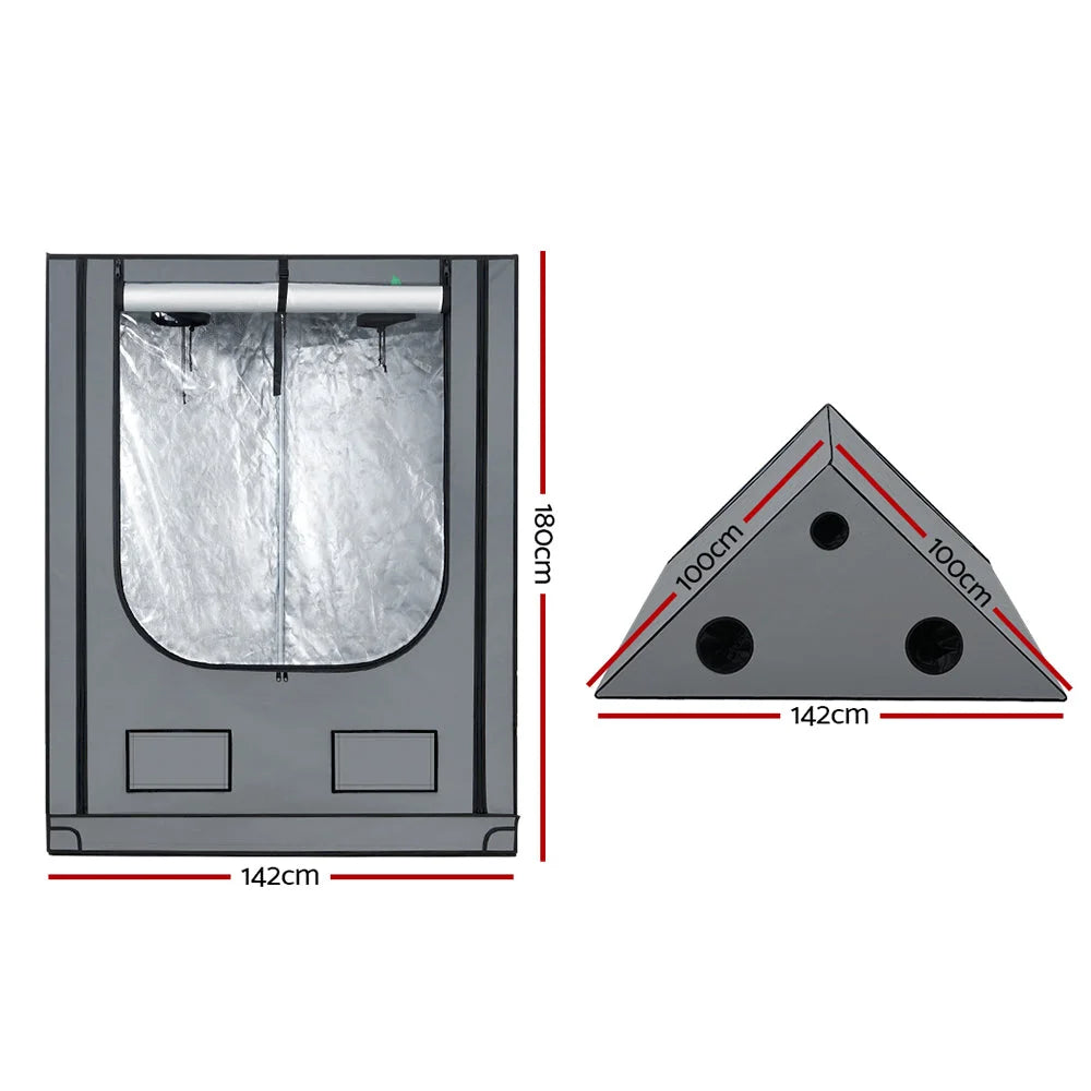 Grow Tent Kit Hydroponics Indoor Grow System 142X100X180CM
