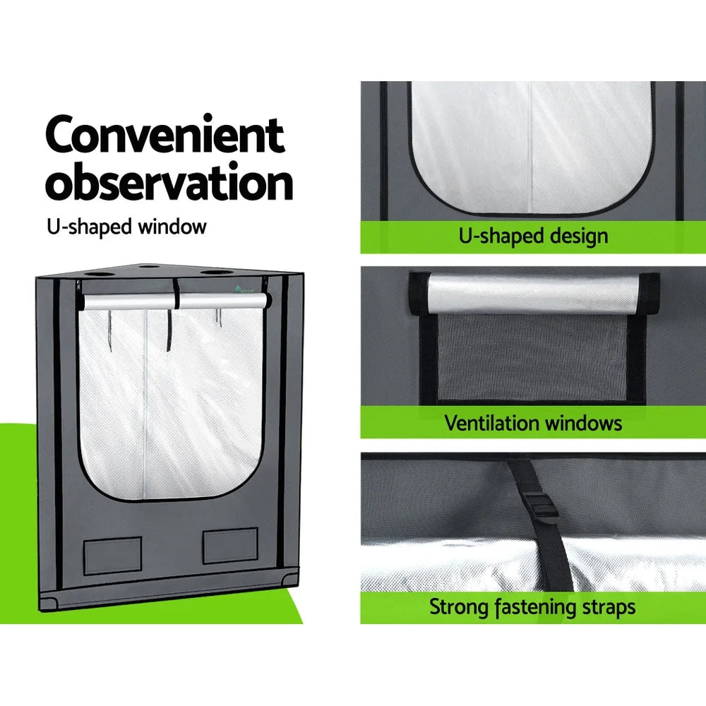 Grow Tent Kit Hydroponics Indoor Grow System 142X100X180CM