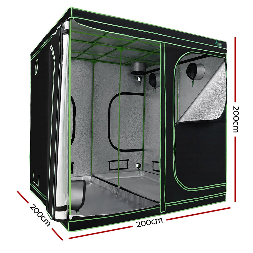 Grow Tent Kit Hydroponics Indoor System 200x200x200cm summer sale
