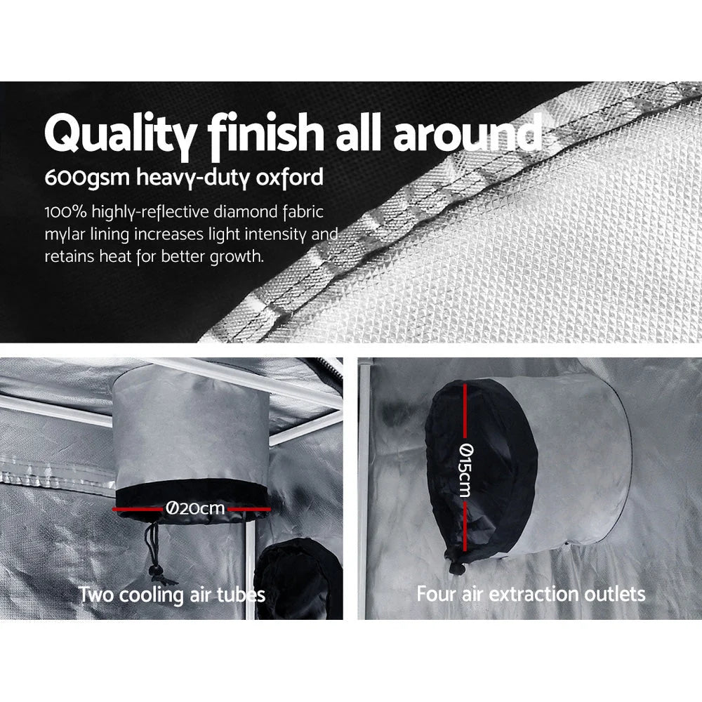 Grow Tent Kits Hydroponics Hydroponic Grow System 2.4m x