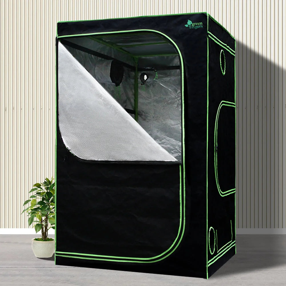 Grow Tent with 2000W LED Grow Light 120X120X200cm Mylar 6’’