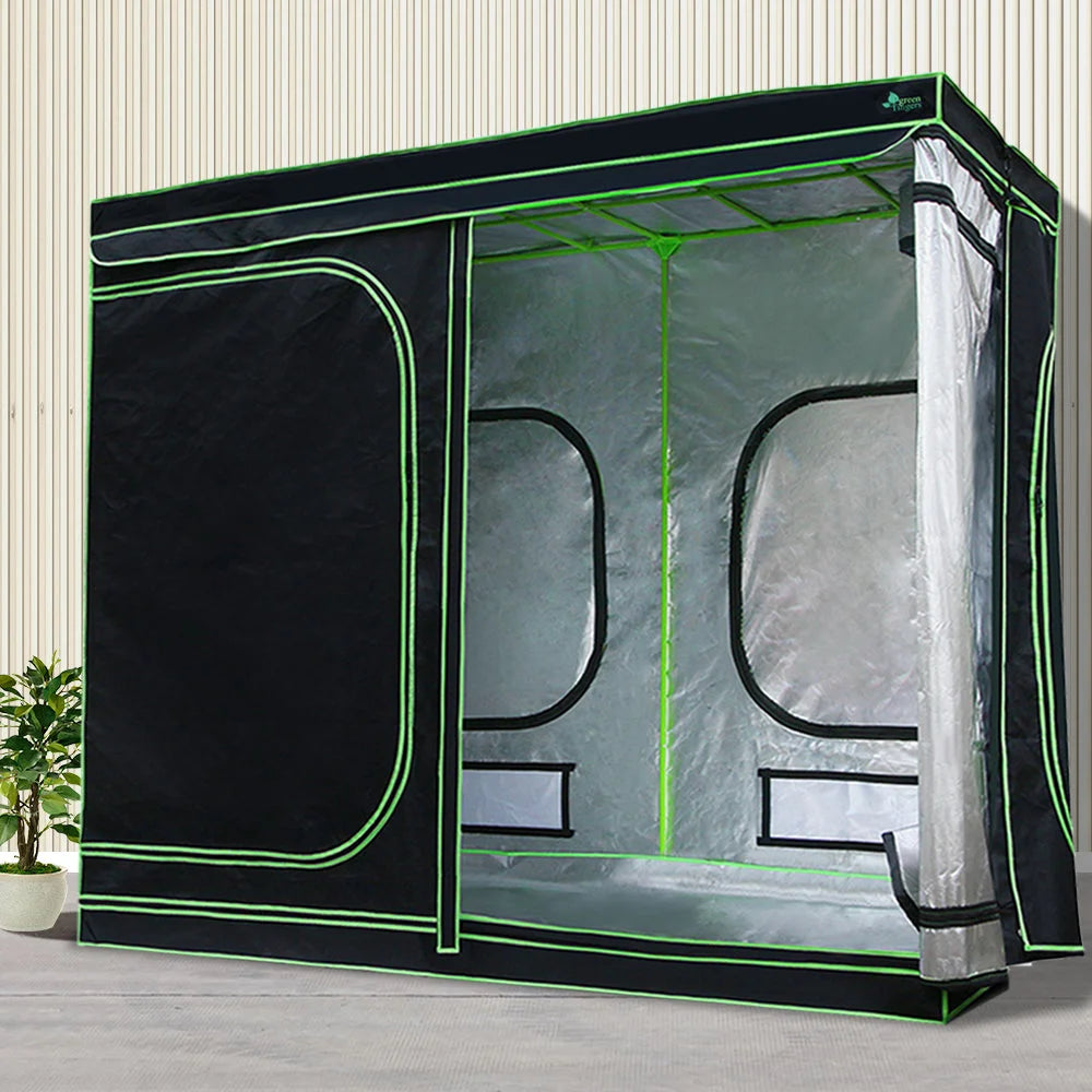 Grow Tent with 2000W LED Grow Light Mylar 6" Ventilation