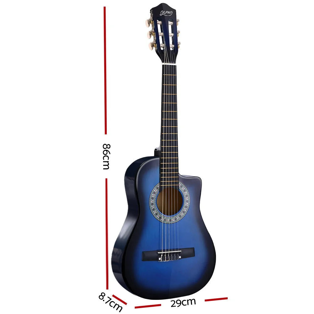Guitar Classical Acoustic Cutaway 34’’ Inch Wooden Ideal
