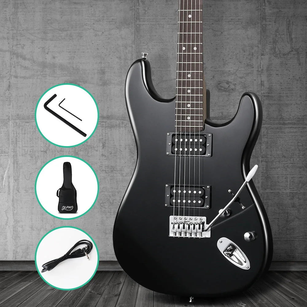 Guitar Music Instrument Rock Black Carry Bag Steel String