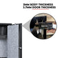 Gun Safe 8 Firearm Rifle Storage Lockbox Steel Cabinet