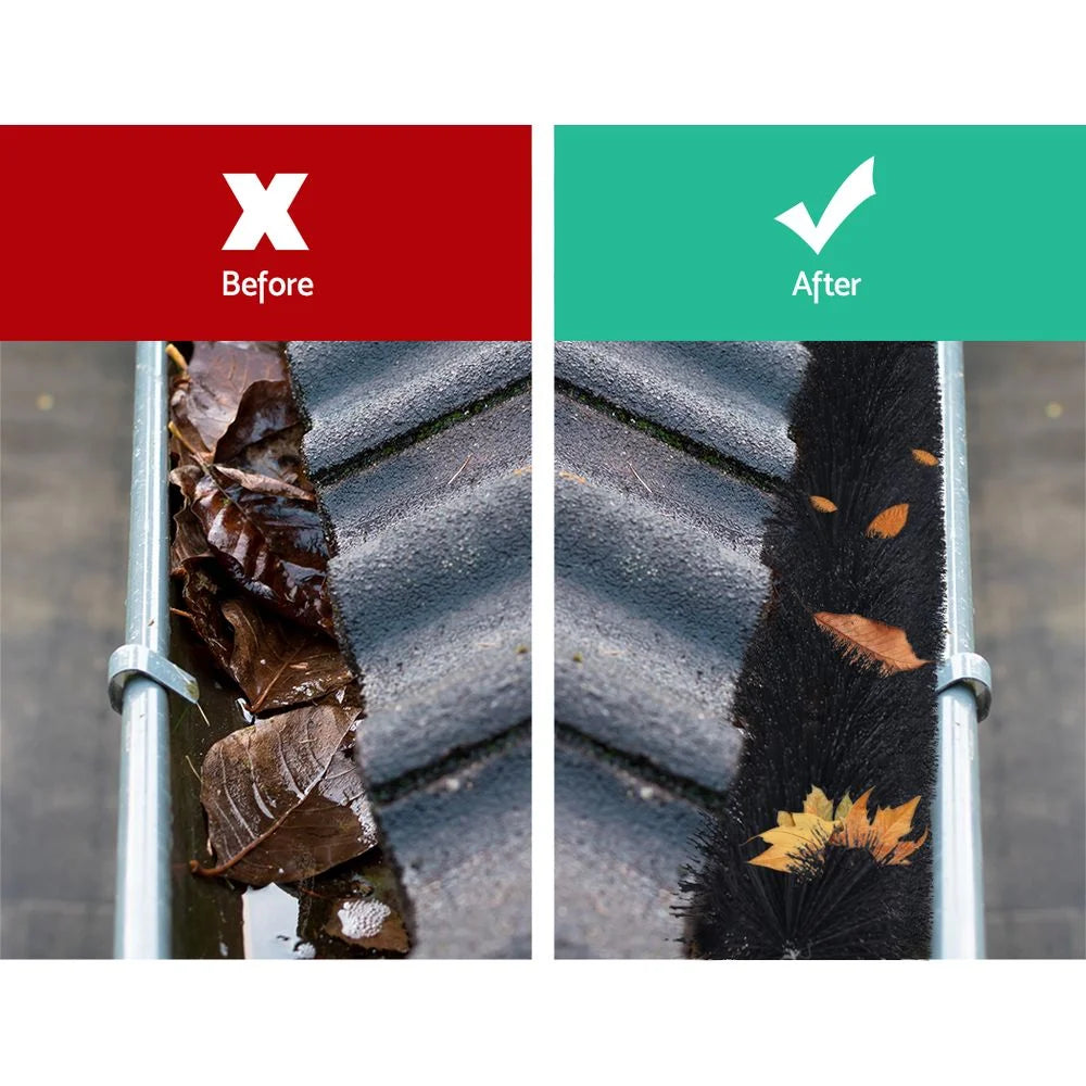 Gutter Brush Guard 36 Pcs 92cm X 10cm Length Leaf Twigs