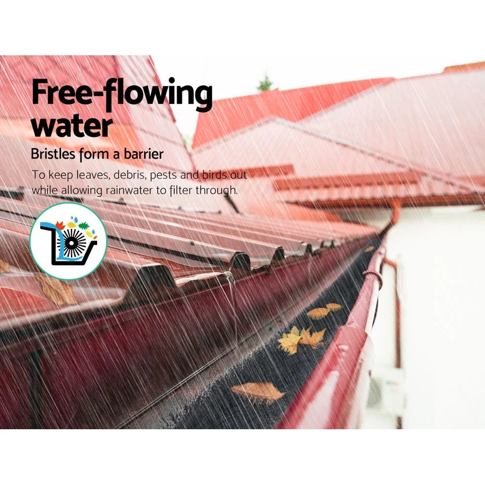 Gutter Brush Guard 48 Pcs 92cm X 10cm Length Leaf Twigs