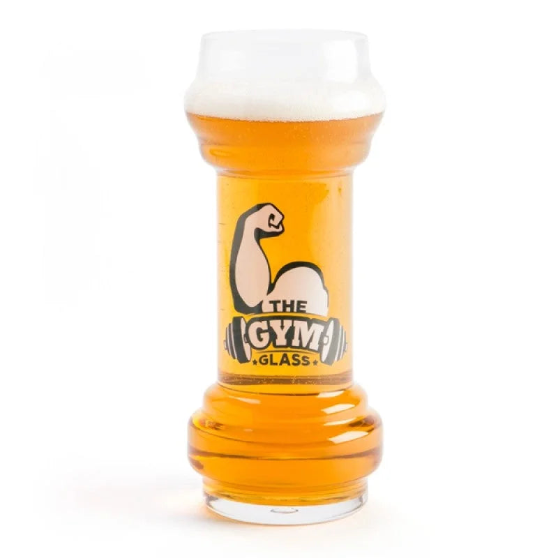Gym Class Dumbbell Shaped Glass - Home & Garden >