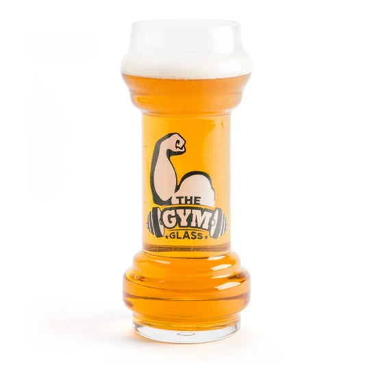 Gym Class Dumbbell Shaped Glass - Home & Garden >