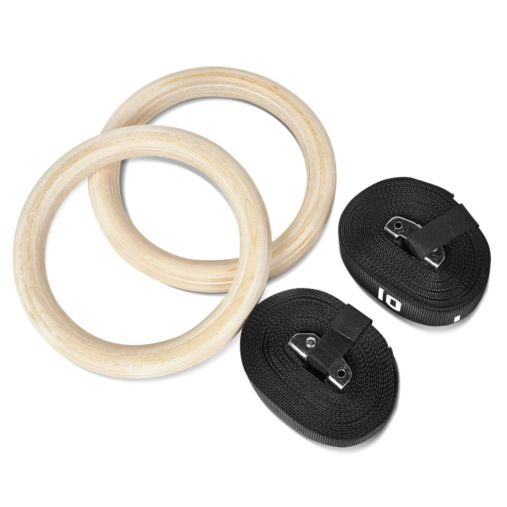 Gym Ring Pair FIG Spec with Markings 28mm CORTEX - Sports &
