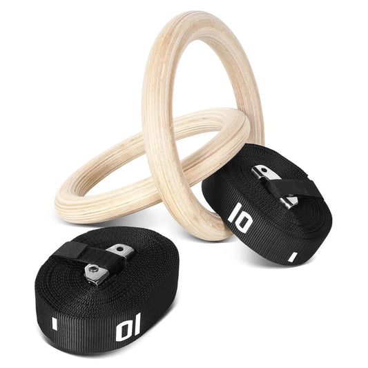 Gym Ring Pair FIG Spec with Markings 28mm CORTEX - Sports &