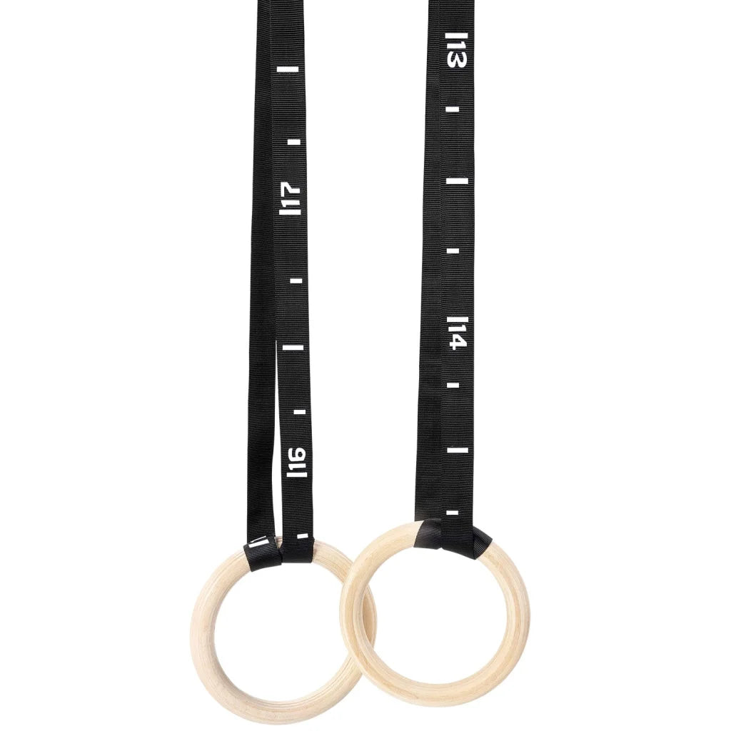 Gym Ring Pair FIG Spec with Markings 28mm CORTEX - Sports &