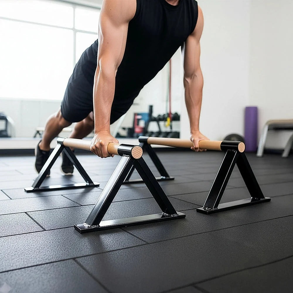 Gymnastics Equipment Premium Parallette Pair Push Up Bars