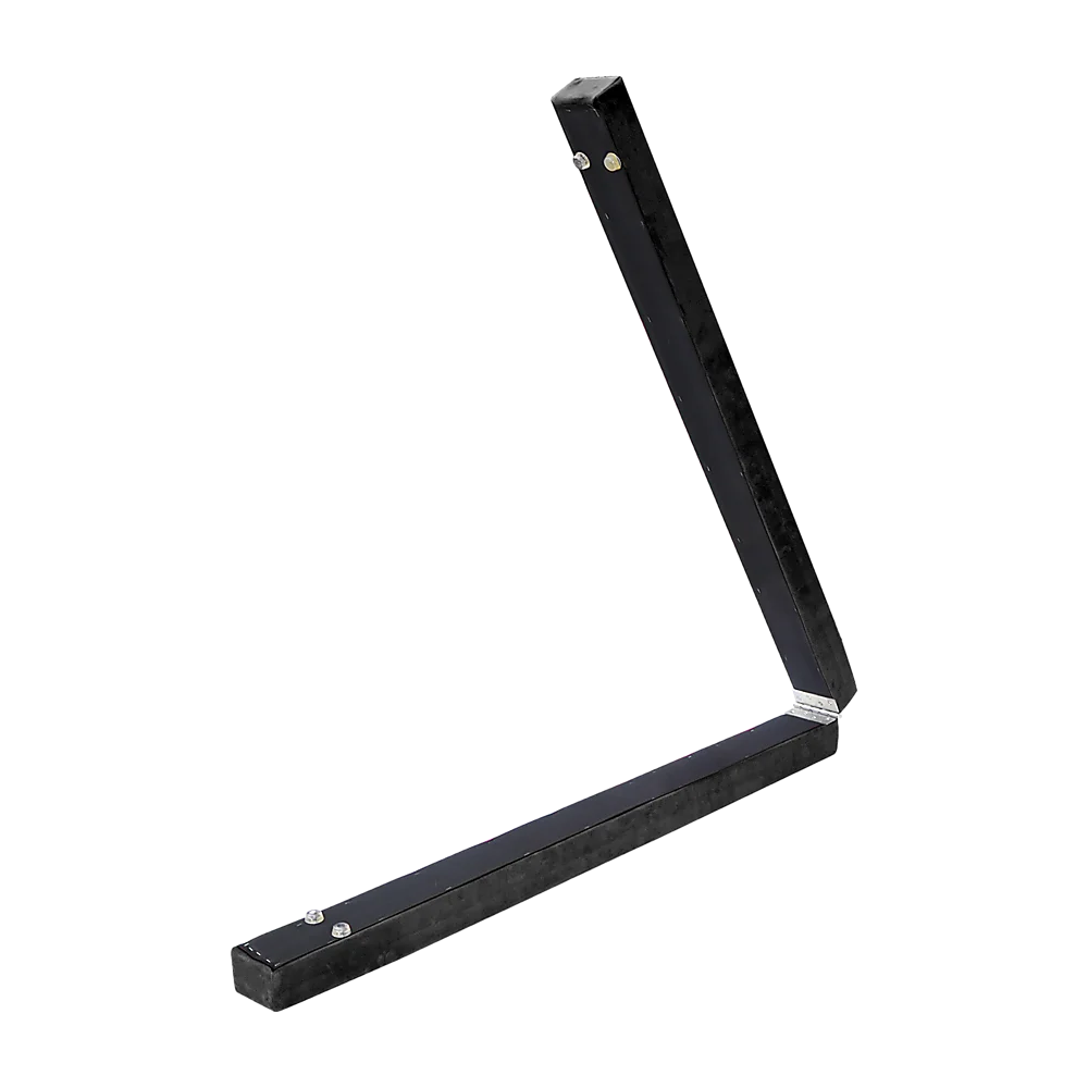 Gymnastics Folding Balance Beam 2.2m - Black Synthetic