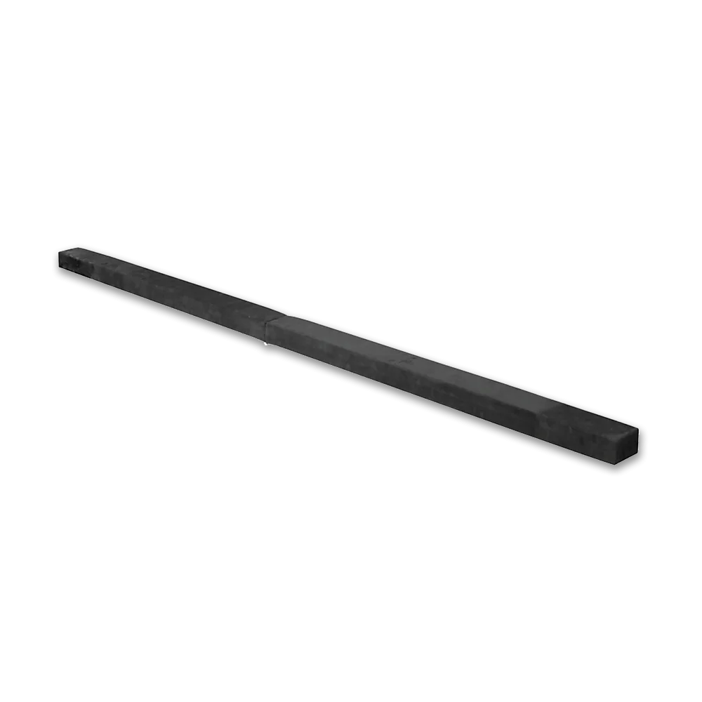 Gymnastics Folding Balance Beam 2.2m - Black Synthetic