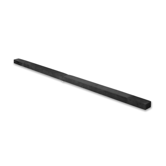 Gymnastics Folding Balance Beam 2.2m - Black Synthetic