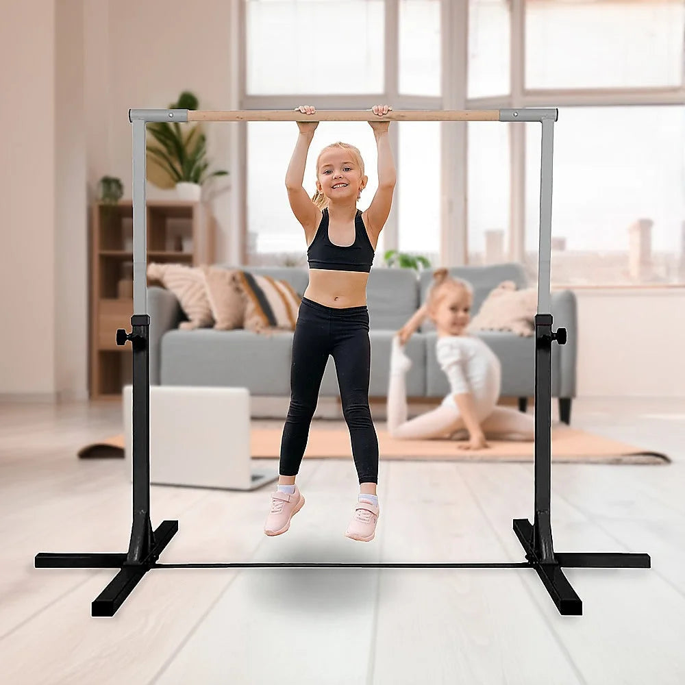 Gymnastics Training Bar Adjustable Horizontal Kip Kids