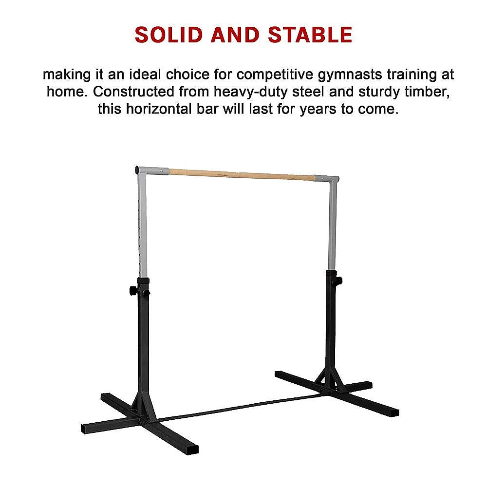 Gymnastics Training Bar Adjustable Horizontal Kip Kids