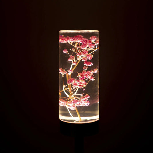 Gypsophila Paniculata Eternal Flower Acrylic Table Lamp