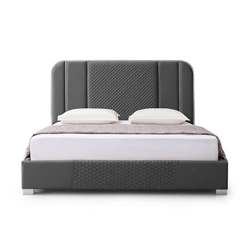 Halcyon Bed Frame Air Leather Padded Upholstery