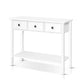 Hallway Console Table Entry Side Desk with 3