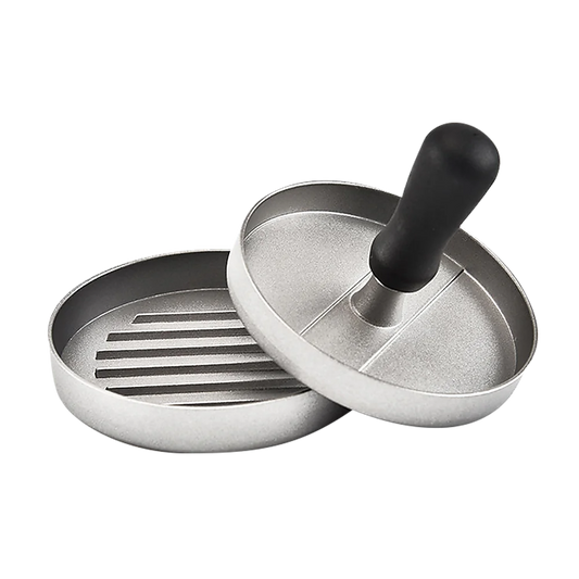 Hamburger Patty Maker Large Round Grill Press Burger Metal