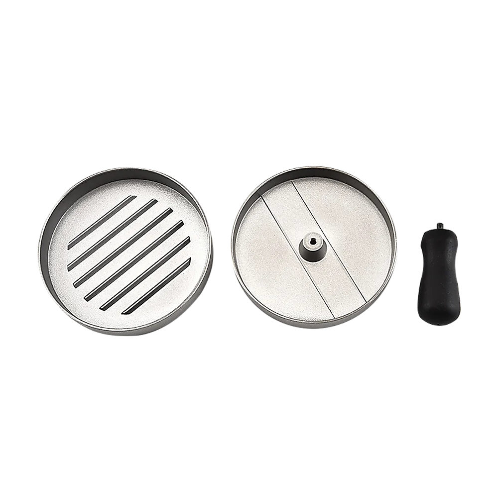 Hamburger Patty Maker Large Round Grill Press Burger Metal