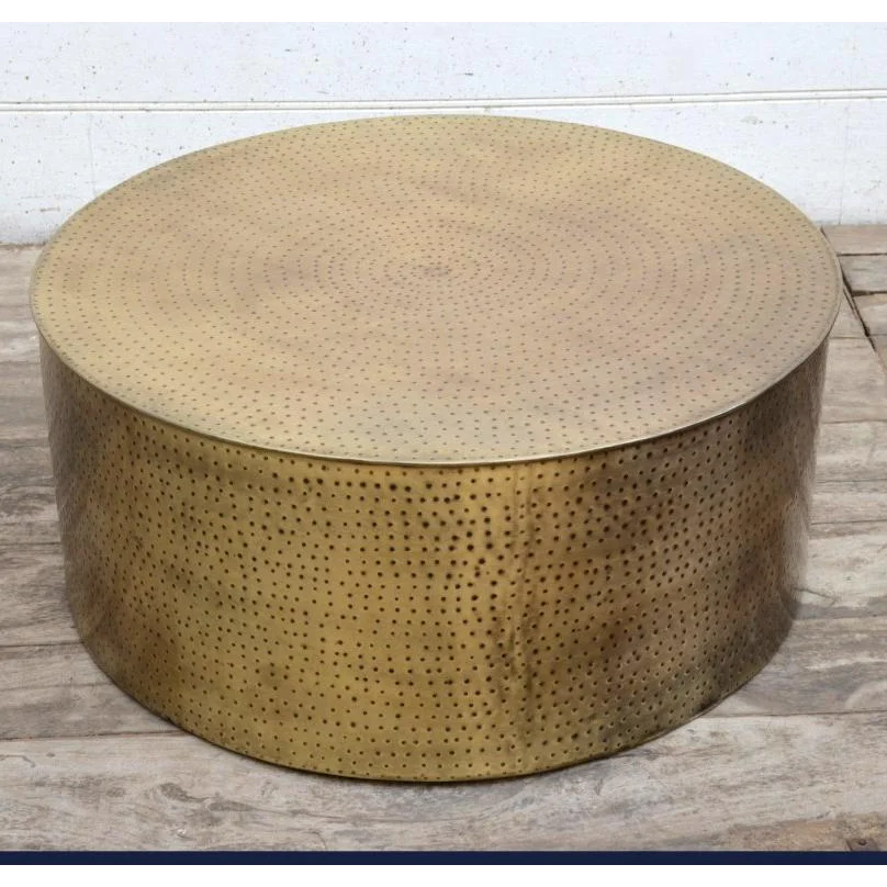 HAMMERED COFFEE TABLE furniture living room tables 708