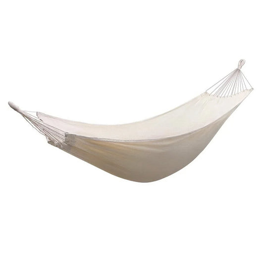 Hammock Bed with Travel Bag Outdoor Lounge Chair - Cream