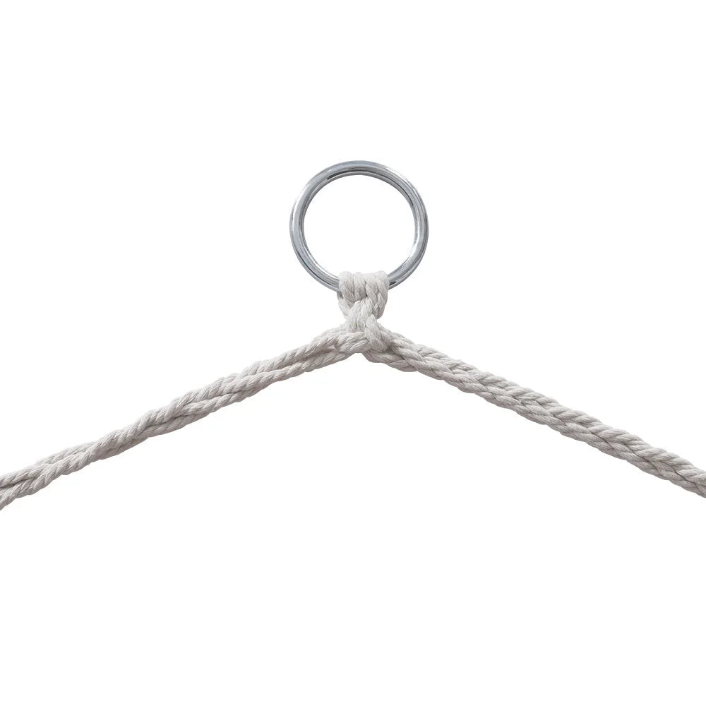 Hammock Chair Outdoor Hanging Camping Mesh Indoor - Cream