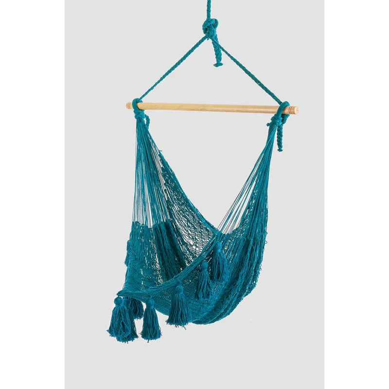 Hammock Swing Chair Deluxe in Plain Colour - Furniture