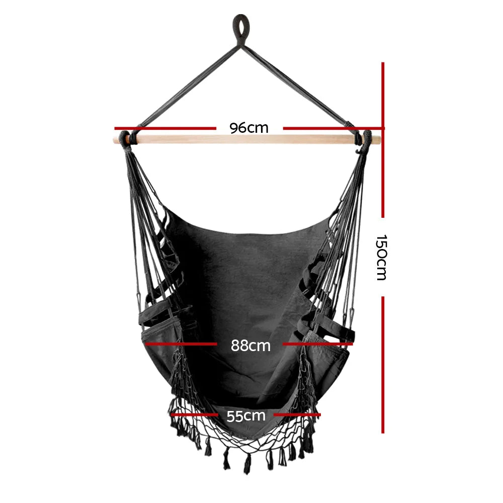 Hammock Swing Chair - Grey - Dog Supplies