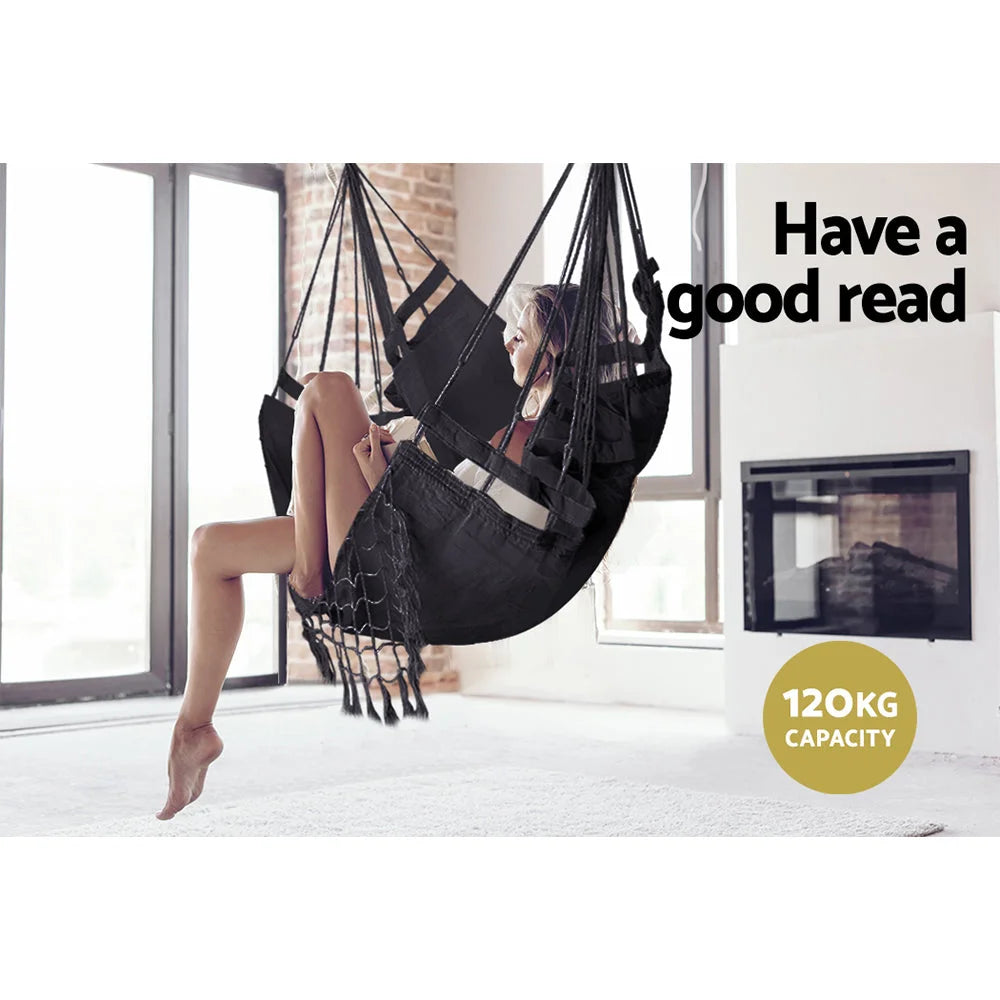 Hammock Swing Chair - Grey - Dog Supplies