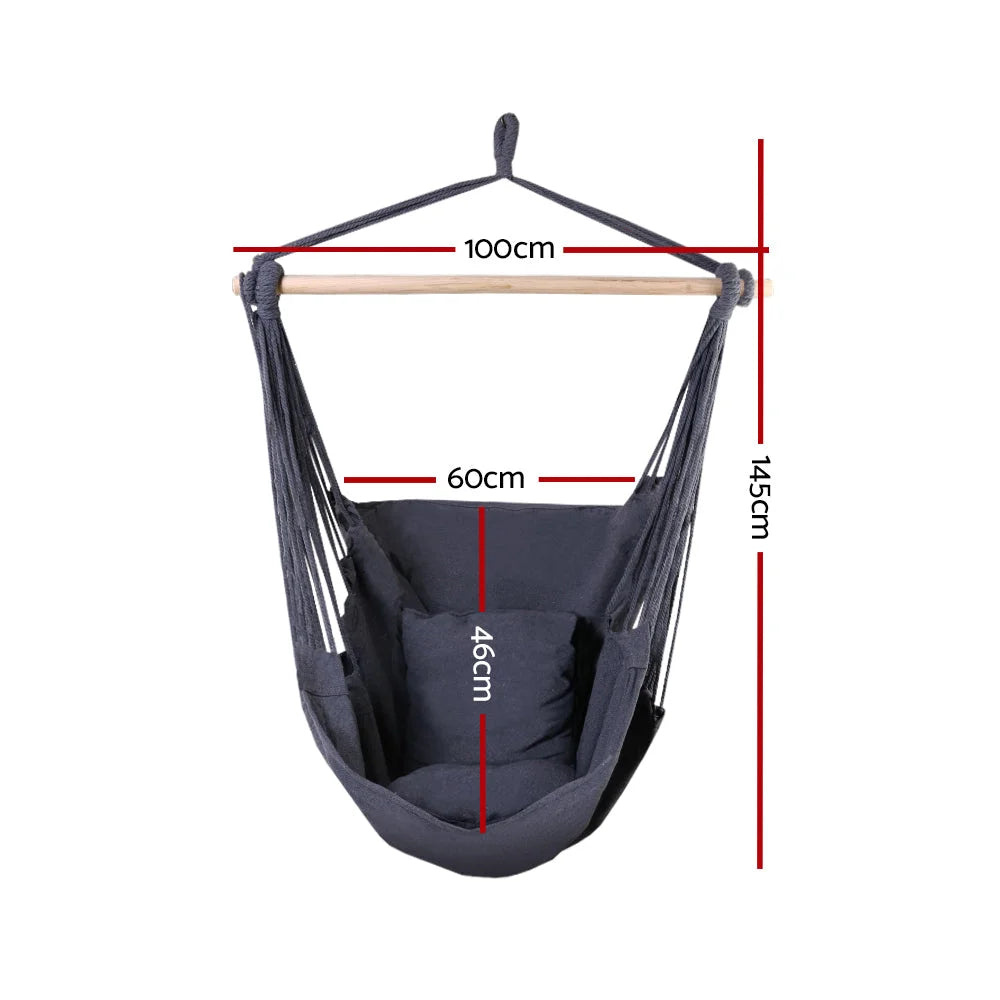 Hammock Swing Chair - Grey - Promotion
