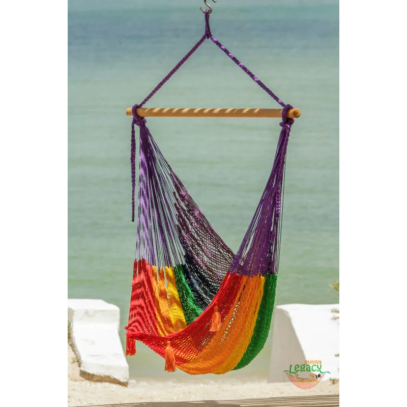 Hammock Swing Chair Mexican Rainbow