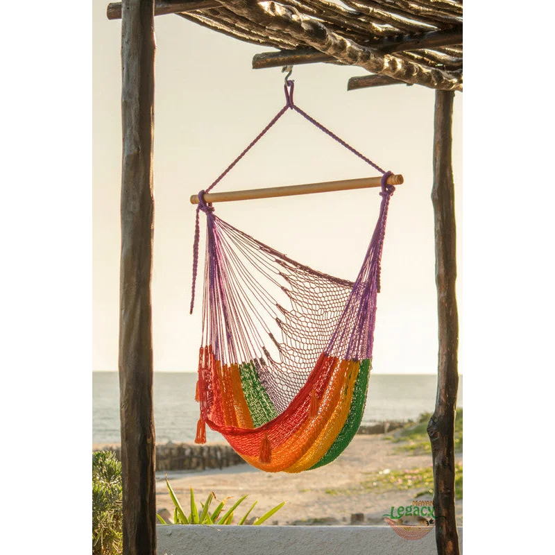 Hammock Swing Chair Mexican Rainbow