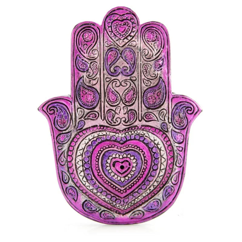 Hamsa Heart Incense Burner - Health & Beauty > Health &