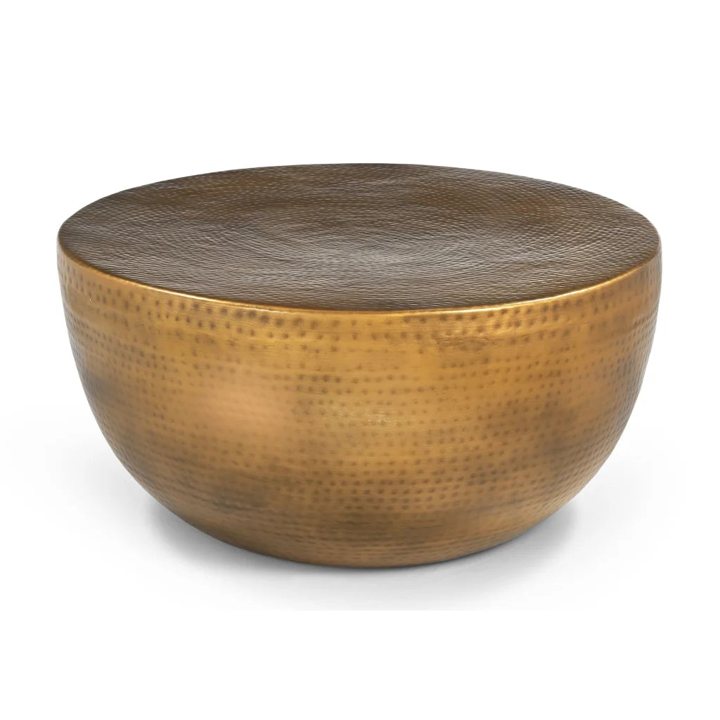 HAND MADE METAL PUNCHING COFFEE TABLE - Furniture > Living