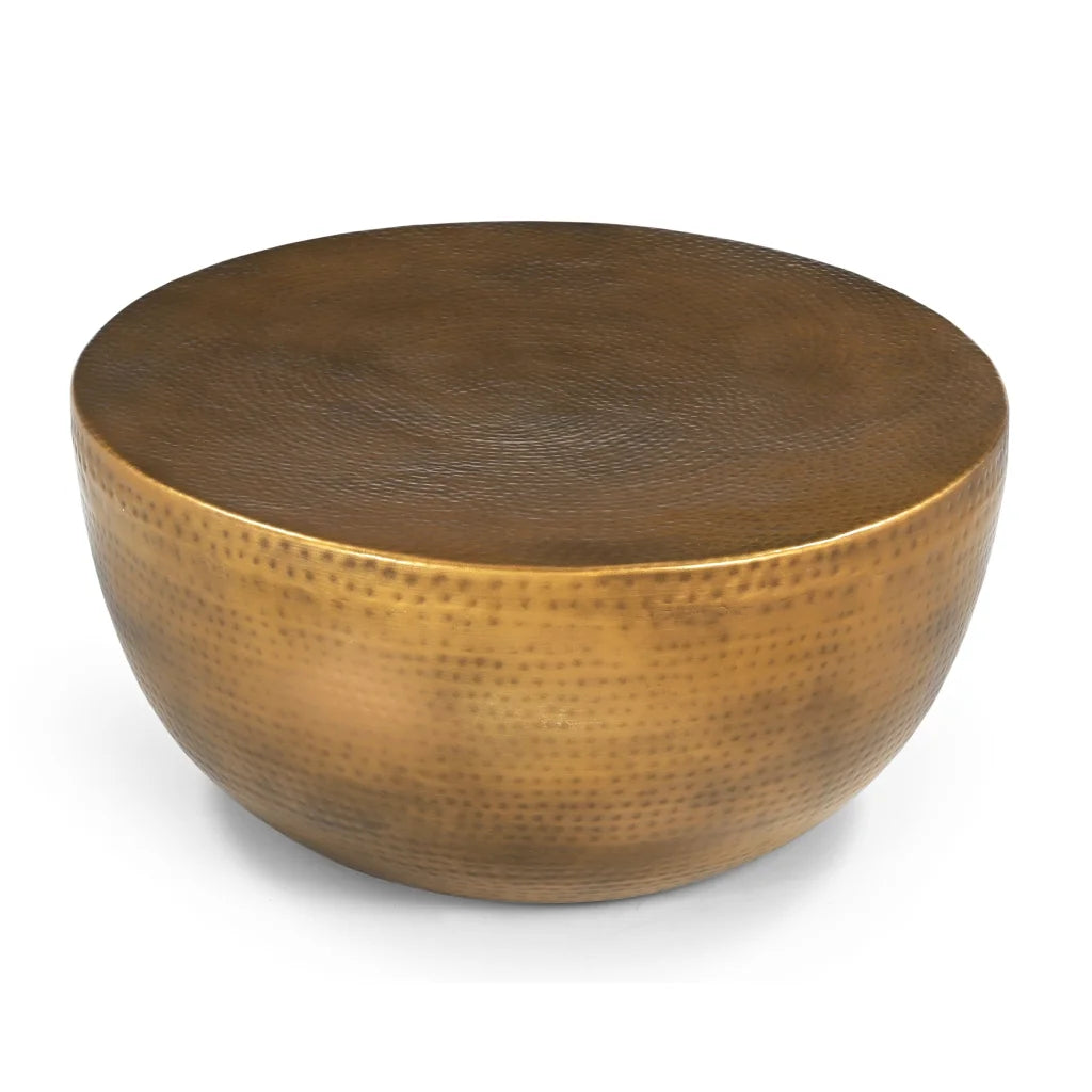 HAND MADE METAL PUNCHING COFFEE TABLE - Furniture > Living