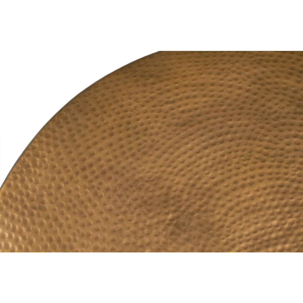 HAND MADE METAL PUNCHING COFFEE TABLE - Furniture > Living