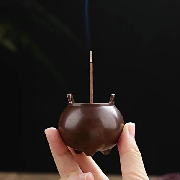 Hand-played Vatican Incense Burner - Pure Copper Small