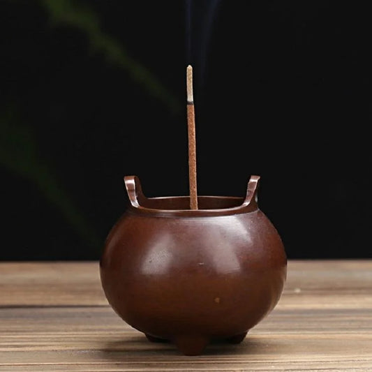 Hand-played Vatican Incense Burner - Pure Copper Small