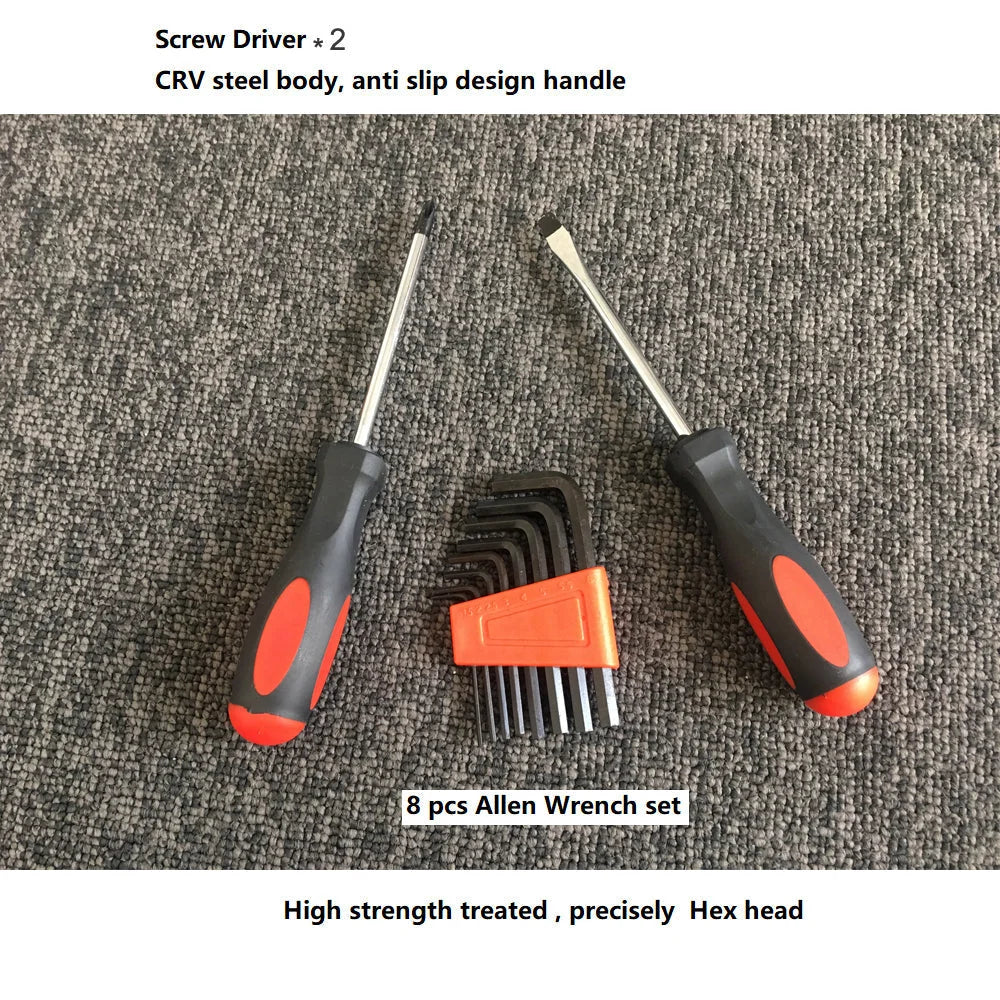 Hand Tools Set 45 Pcs Household Tool Kit for Home Office