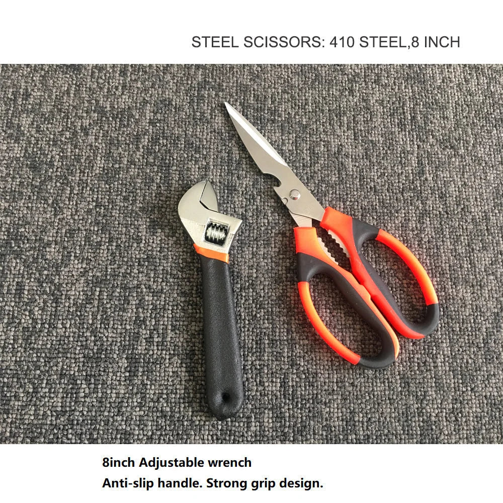 Hand Tools Set 45 Pcs Household Tool Kit for Home Office