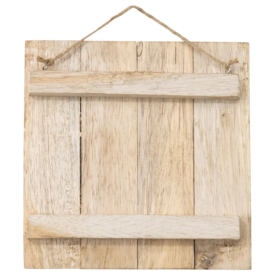 Handcrafted Karma Wall Art 20x20cm - Home & Garden > Wall