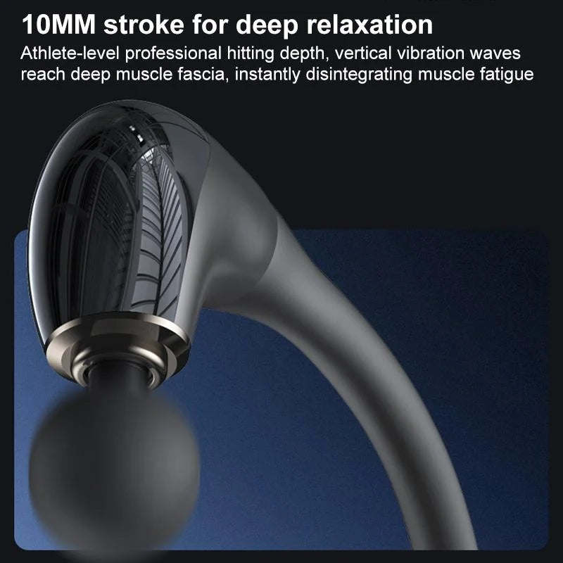 Handheld Electric Massager - Yesido Mg07 - Black - Health &