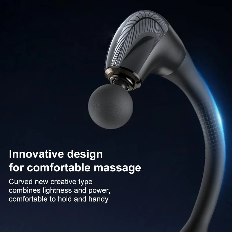 Handheld Electric Massager - Yesido Mg07 - Black - Health &